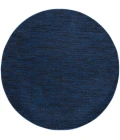 Nourison Essentials Midnight Blue Area Rug NRE01-Midnight Blue