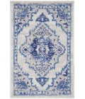 Nourison Whimsicle Area Rug WHS14-Ivory Blue