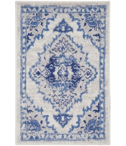 Nourison Home Whimsicle WHS14 Ivory Blue 2 ft. X 3 ft. Area Rug