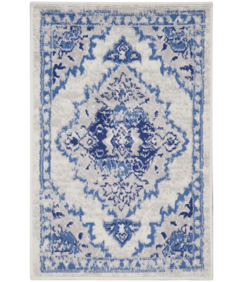 Nourison Whimsicle Area Rug WHS14-Ivory Blue