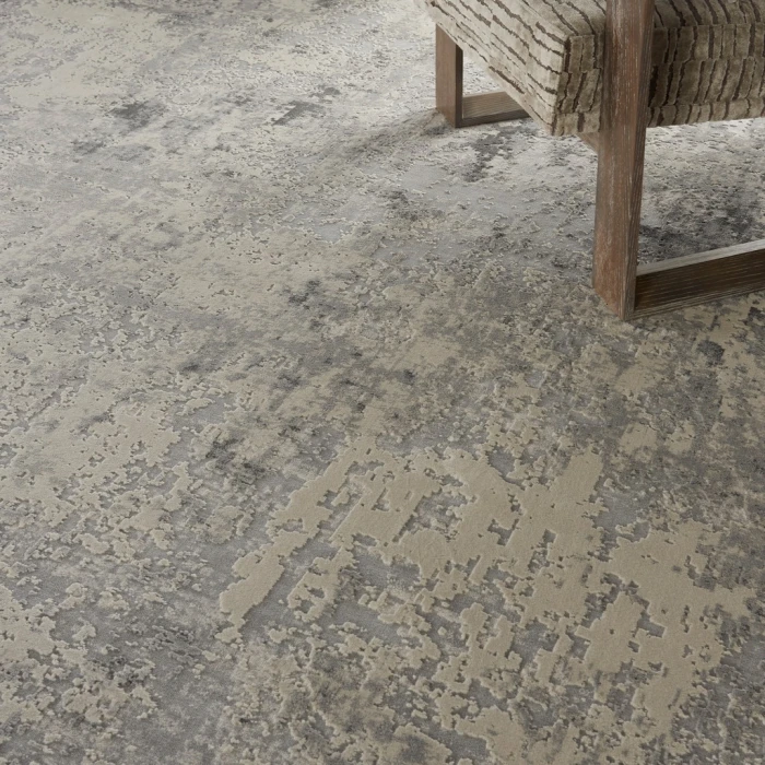 Nourison Rustic Textures Area Rug RUS07-Grey/Beige