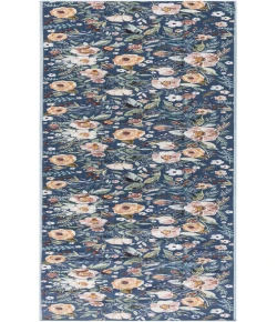Nourison Home Nourison Washables NWB01 Navy Multicolor 2 ft. 2 in. X 10 ft. Area Rug