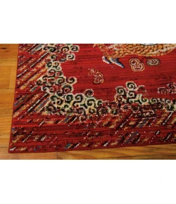 Barclay Butera Dynasty Red DYN04 9ft.9in. x 12ft.8in. Rect. Rug
