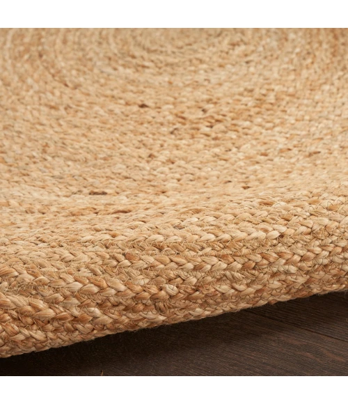 Nourison Natural Jute Natural NJT03 3 ft. X Round Rug