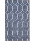 Nicole Curtis Machine Washable Series 1 Navy SR107 2 ft. X 6 ft. Rectangle Rug