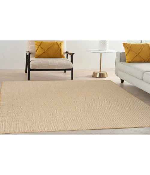 Nourison Courtyard Natural COU01 6 ft. X 9 ft. Rectangle Rug