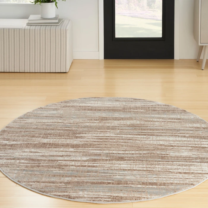 Nourison Elation Area Rug ETN01 Ivory Grey