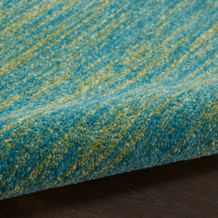 Nourison Nourison Essentials Blue Green Area Rug NRE01 Blue Green 10' x 14'