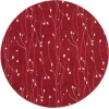 Nourison Home Grafix GRF15 Red 8 ft. Round Area Rug