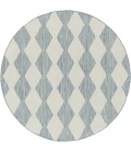 Nourison Positano Aqua POS04 4ft. Round Rug