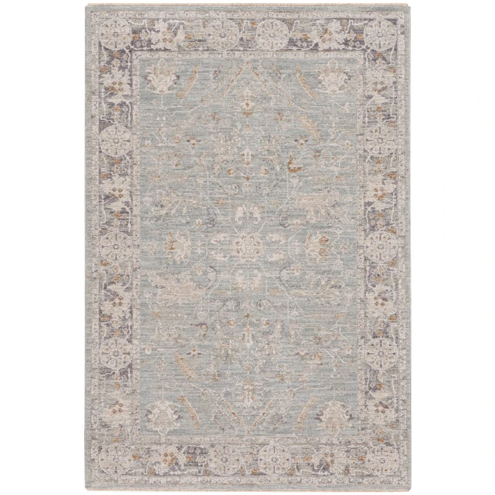 Nourison Infinite Blue Ivory IFT01 4 ft. X 6 ft. Rect. Rug