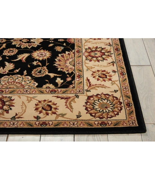 Nourison Persian Crown Black PC002 1ft.11in. x 2ft.11in. Rect. Rug
