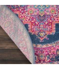 Nourison Passion Round Area Rug PSN03-Blue