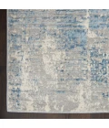 Nourison Solace Runner Area Rug SLA02-Ivory/Grey/Blue