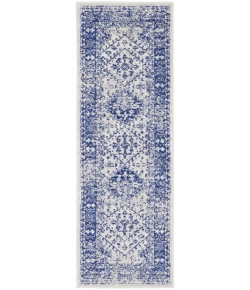 Nourison Home Whimsicle WHS15 Ivory Navy 2 ft. X 6 ft. Area Rug