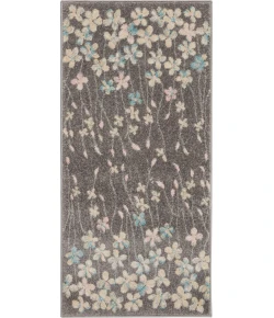 Nourison Home Tranquil TRA04 Grey Beige 2 ft. X 4 ft. Area Rug