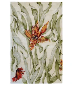 Nourison Home Tropics TS01 Ivory 7 ft. 6 in. X 9 ft. 6 in. Area Rug