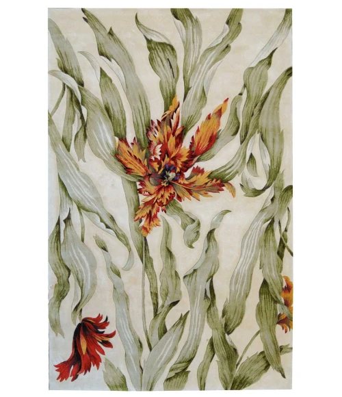 Nourison Tropics Area Rug TS01-Ivory