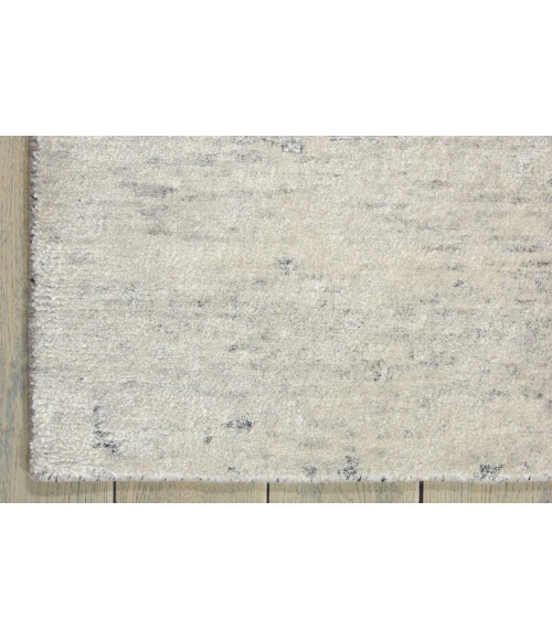 Nourison Silk Shadows Ivory Silver SHA14 4 ft. X 6 ft. Rect. Rug