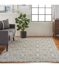 Nourison Home Jubilant JUB19 Grey 6 ft. X 9 ft. Area Rug