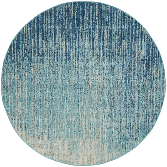 Nourison Passion Area Rug PSN09-Navy/Light Blue