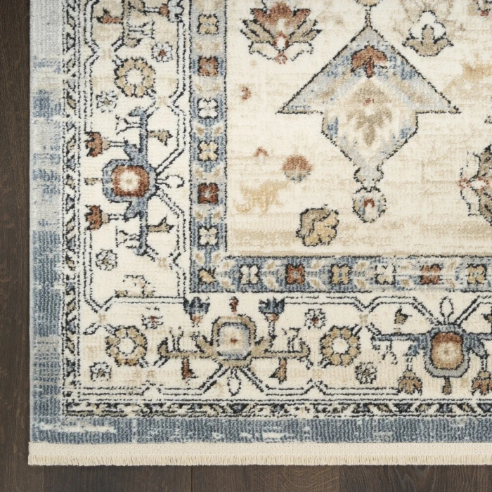 Nourison Home Pardis Blue PRD02 2ft. x 6ft. Rect. Rug
