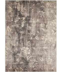 Nourison Home Utopia Ivory/Slate UTP10 5ft.3in. x 7ft.5in. Rect. Rug