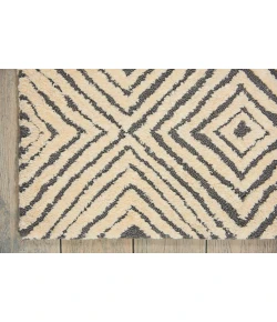 Nourison Home Deco Mod Grey 46357 3ft.9in. x 5ft.9in. Rect. Rug