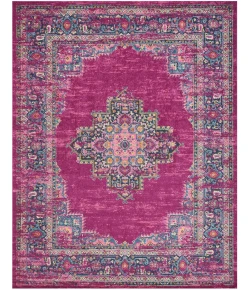 Nourison Home Passion PSN03 Fuchsia 8 ft. X 10 ft. Area Rug