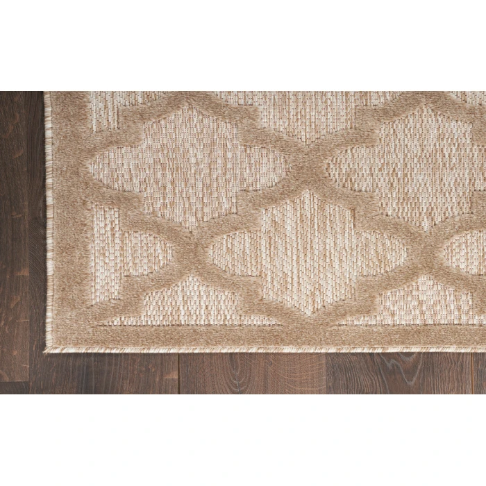 Nourison Easy Care Natural Beige NES01 2 ft. X 4 ft. Rectangle Rug