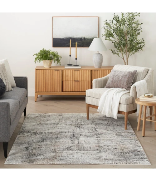 Nourison Sustainable Trends Ivory Multicolor SUT08 5 ft. X 7 ft. Rect. Rug
