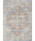 Nourison Astra Machine Washable Area Rug ASW12 Denim Multi