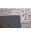 Nicole Curtis Machine Washable Series 1 Grey SR104 2 ft. 2 in. X 12 ft. Rectangle Rug