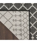 Nourison Positano Black POS02 10ft. Square Rug