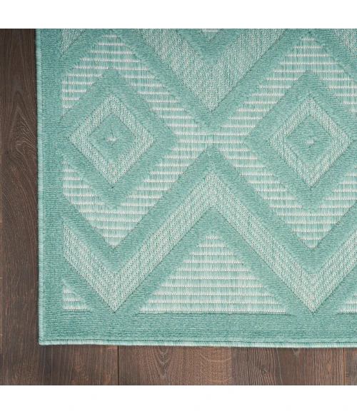 Nourison Versatile Area Rug NRV01 Aqua/Teal
