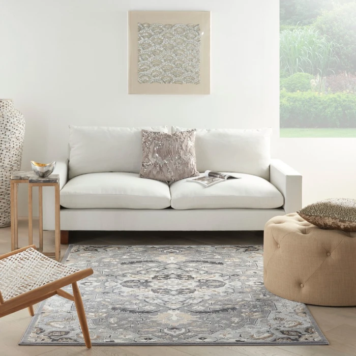 Nourison Elation Area Rug ETN09-Grey