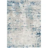 Nourison Home Quarry QUA01 Ivory Grey Blue 3 ft. 9 in. X 5 ft. 9 in. Area Rug