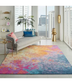 Nourison Home Passion PSN10 Sunburst 6 ft. 7 in. X 9 ft. 6 in. Area Rug