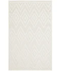 Nourison Versatile Ivory White NRV01 5 ft. Square Rug