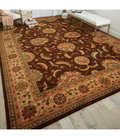 Nourison Living Treasures Area Rug LI04-Brown