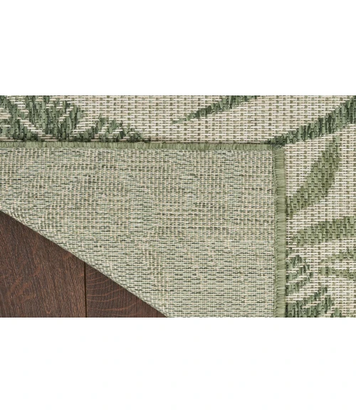 Nourison Garden Oasis Ivory Green GOA02 3 ft. X 5 ft. Rectangle Rug