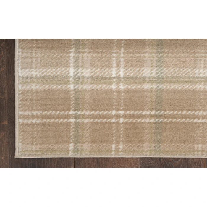Nourison Grafix Taupe GRF03 7 ft. X 10 ft. Rectangle Rug