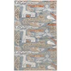 Nourison Home Astra Machine Washable ASW01 Multicolor 2 ft. 2 in. X 8 ft. Area Rug