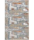 Nourison Astra Machine Washable Multicolor ASW01 2 ft. 2 in. X 8 ft. Rectangle Rug