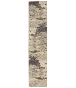 Nourison Home Celestial CES02 Ivory Grey 2 ft. 2 in. X 7 ft. 6 in. Area Rug