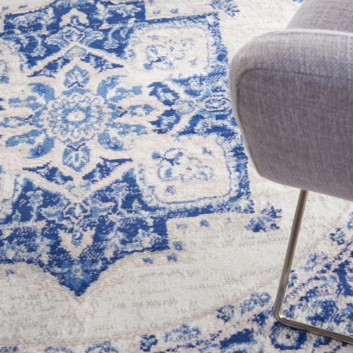 Nourison Whimsicle Area Rug WHS03-Ivory Blue