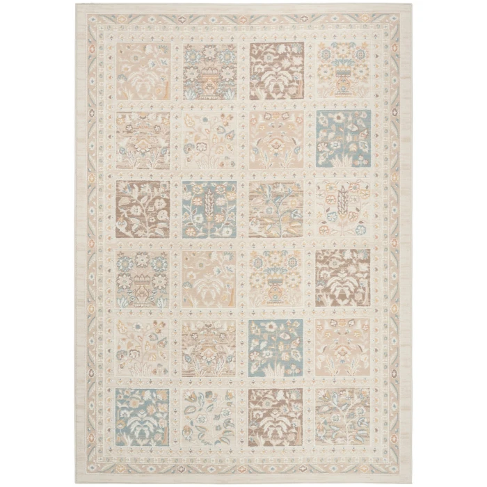Nourison Isla Multicolor ISL02 7 ft. 10 in. X 9 ft. 10 in. Rect. Rug