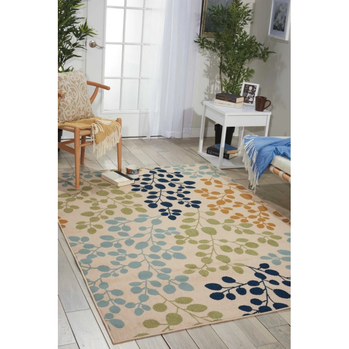 Nourison Caribbean Area Rug CRB01-Ivory