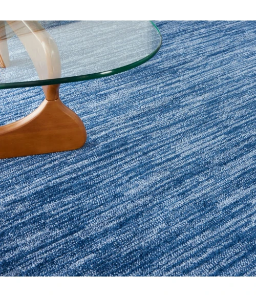 Nourison Essentials Navy Blue Area Rug NRE01-Navy Blue