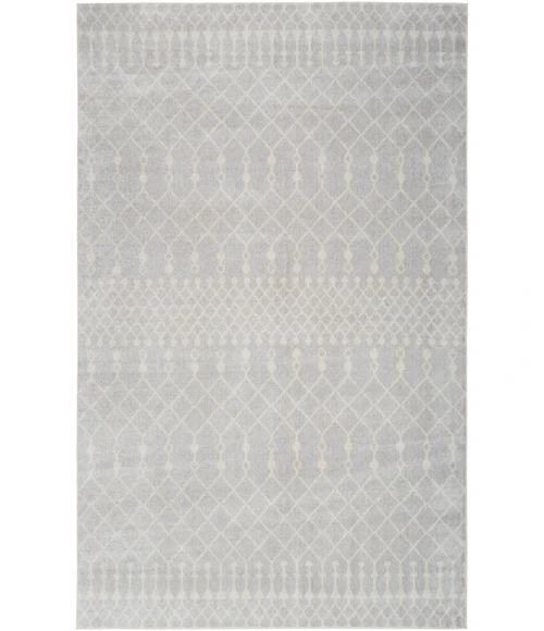 Nourison Astra Machine Washable Grey ASW10 12 ft. X 15 ft. Rectangle Rug